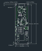 LILYGO® T-Beam ESP32 Development Board SX1262 LoRa Wireless Module GPS NEO-M8N 433/868/915MHz WiFi Bluetooth Integrated Circuits