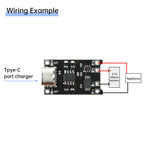 2 In 1 TP4056 Li-ion Battery Charging Module DC 4-8V 1.2A Battery Charging Board Module Type C Charging Protection