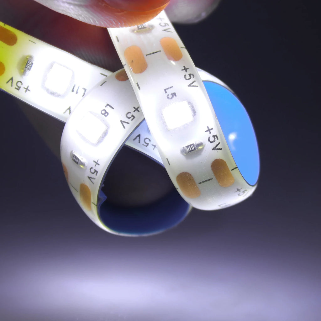 5V USB LED Strip Light with Dimmer Switch 2835 60LEDs Waterproof Flexible LED Tape with ON OFF Switch for Under Cabinet Light