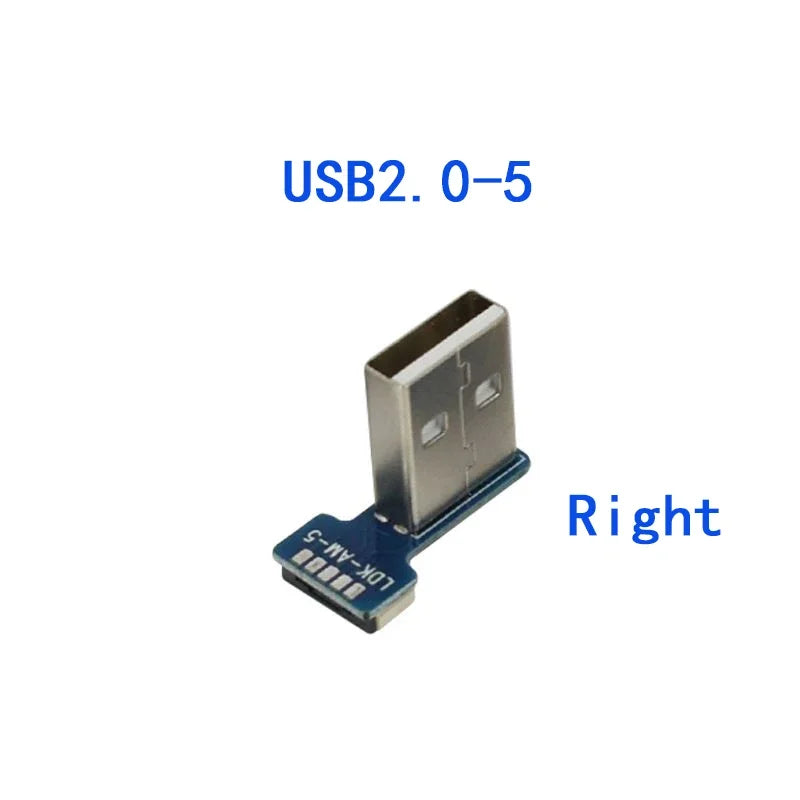 FFC Type-C Mini Micro USB Extension Ribbon Cable 90 FPV Slim Flat Soft flexible FPC charge FPV Brushless Handheld Gimbal monitor