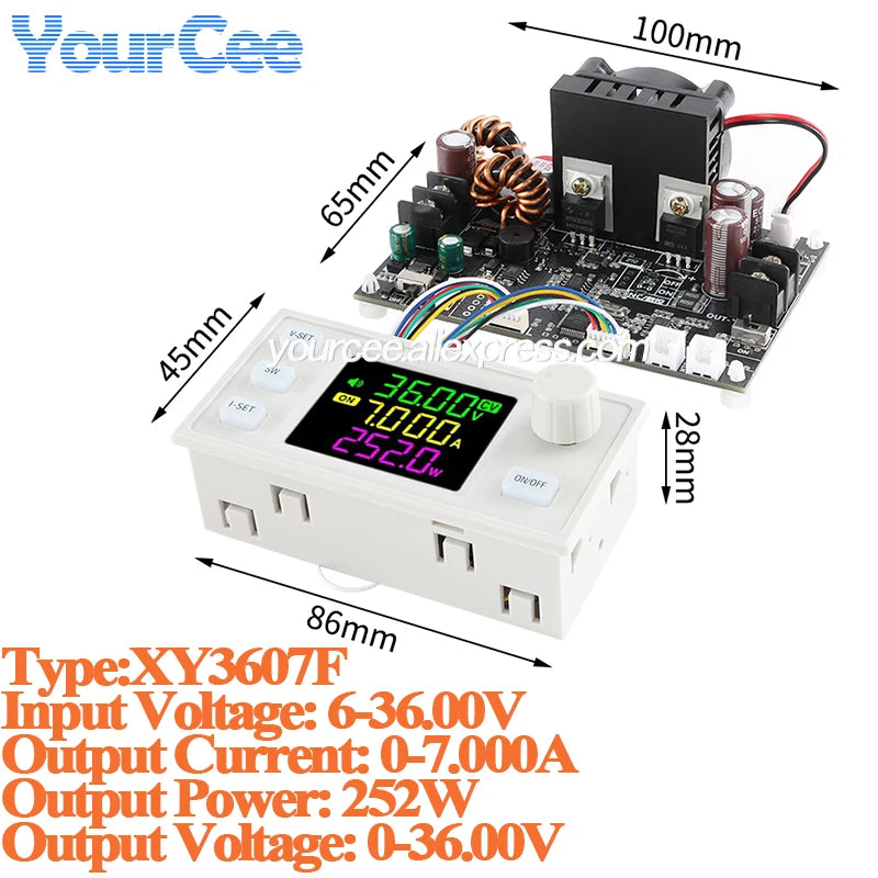 SK150 SK120 SK60 SK150S Buck Boost Converter 150W 120W 60W CNC CC CV MPPT Power DC Adjustable Regulated Solar Charging Module