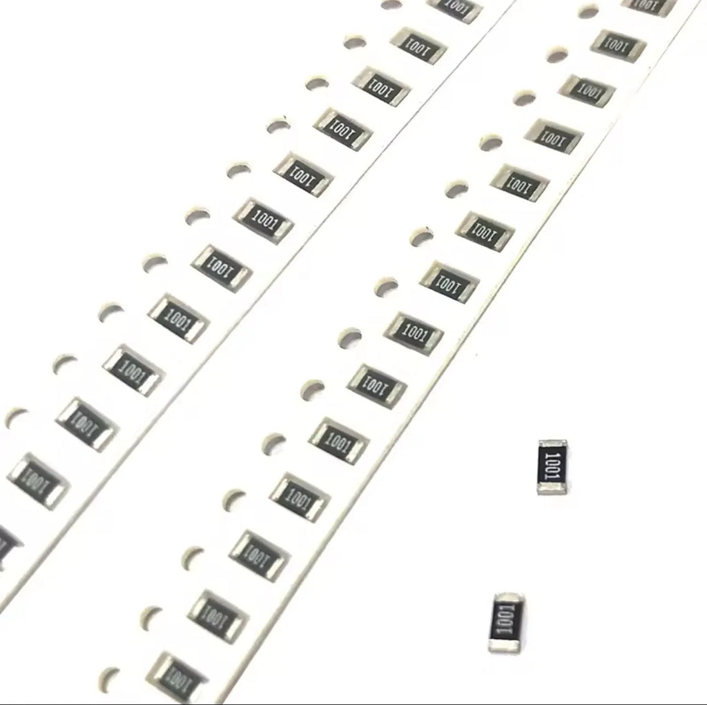 300pcs/lot 1206 1% SMD resistor 0R~10M 1/16W 0 1 10 100 150 220 330 ohm 1K 2.2K 4.7K 10K 100K 1R 10R 100R 150R 220R 330R 1M 10M