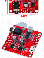 ‌XY-BT5W Bluetooth 4.2 Audio Module - 3.7-5VDC 5W×2 Stereo Amplifier Board w/A2DP & Auto Pairing for Portable