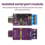 USB to RS485 Isolated Serial Port Module, Automatic Commutation, High-Speed 2Mbps Communication Power Isolation Module Type C