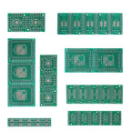 30PCS PCB Board Kit SMT To DIP Adapter Conversion Board Diy Electronic Assorted Set FQFP32 QFN48 SOP8 16/24/28 PCB