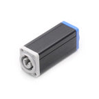 1pc New Arrival LED PowerCon AC Coupler Adapter Extender connector High quality Speakon Panel mount straight adapter