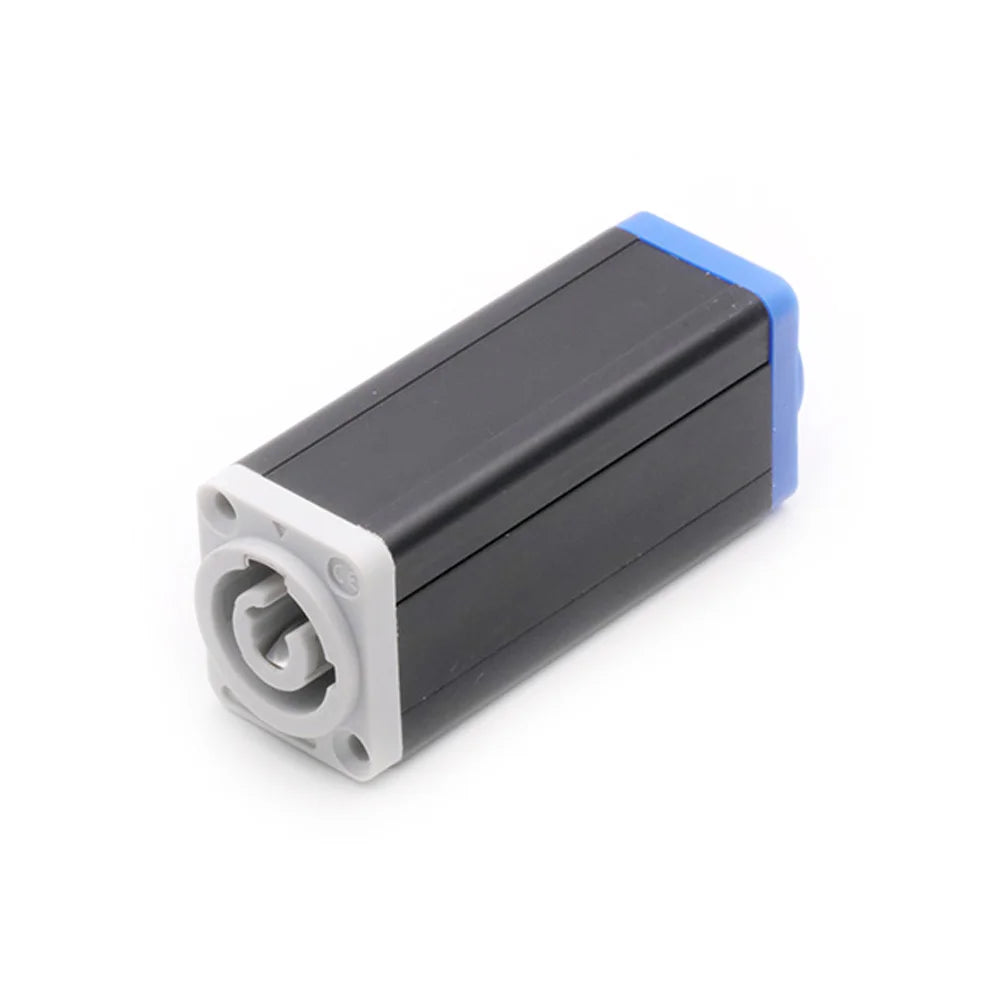 1pc New Arrival LED PowerCon AC Coupler Adapter Extender connector High quality Speakon Panel mount straight adapter