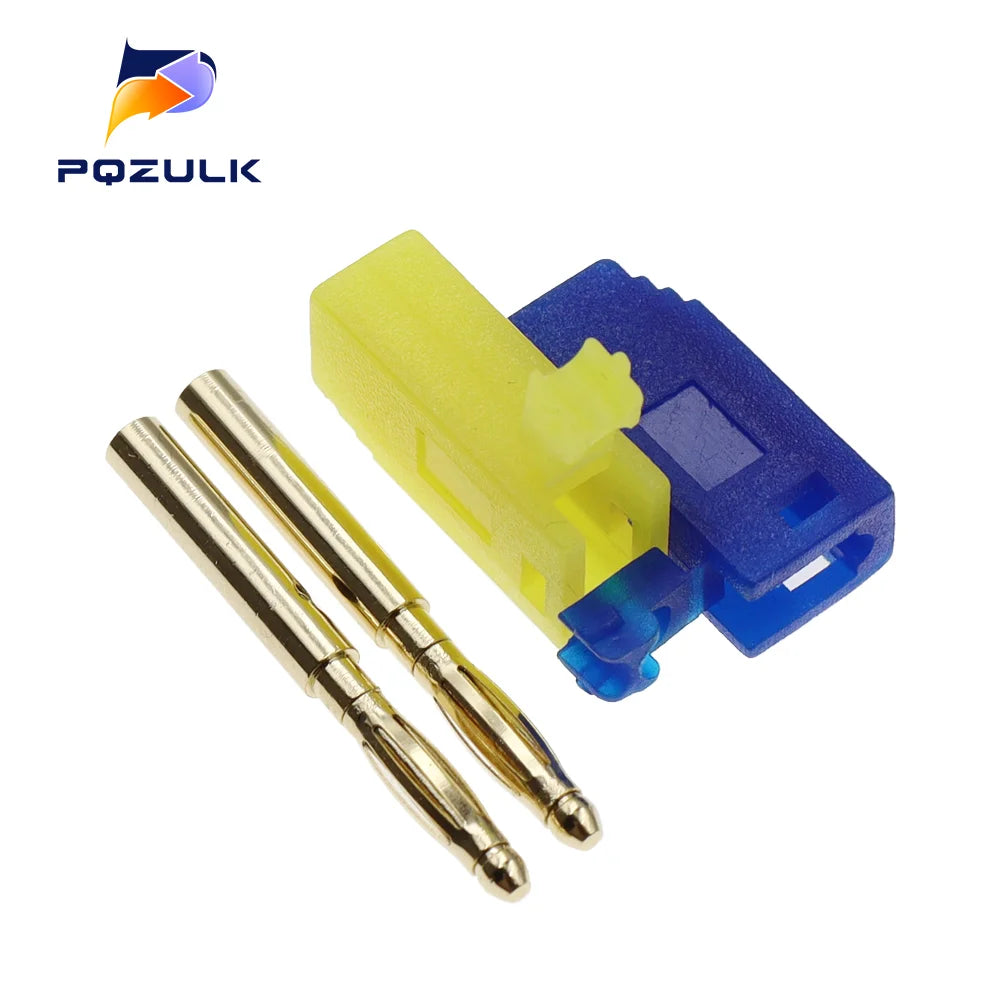 10PCS 2MM Male Retractable Tube Stackable Banana Plug Wire Solder Connector