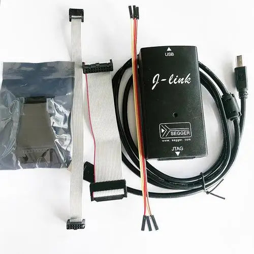 JLINK V8 V9 Simulator Downloader STM32 Singlechip  J-Link 1.8V-3.3V-5V Gold Sinking Process