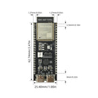 ESP32-S3-DevKitC-1 WiFi Bluetooth Development Board Onboard CP2102 ESP32-S3-N16R8 44Pin Type-C Interface IoT Programmable Module