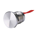 12/16/19/22/25/30MM IP68 Waterproof Stainless Steel  Momentary Push Button Switch Metal Piezo Touch Switch