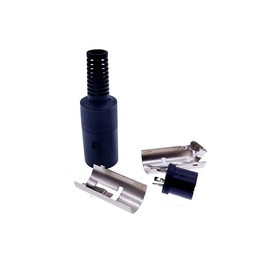 5pcs 3 4 5 6 7 8 Pin DIN Male Female Plug W/ Plastic Handle & Female Socket Hulled Panel Mount Keyboard Cable Connector Adapter