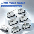 10A 250V AZ Waterproof Microswitch Travel Micro Limit Switch Small Horizontal Roller Lever AZ-7312 AZ-7311 AZ-7121 AZ-7310