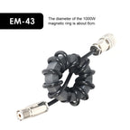 Shortwave Choke Magnetic Ring 1.8-30MHz Suitable For HF Shortwave Radio To Suppress Common Mode Current And Anti-interference