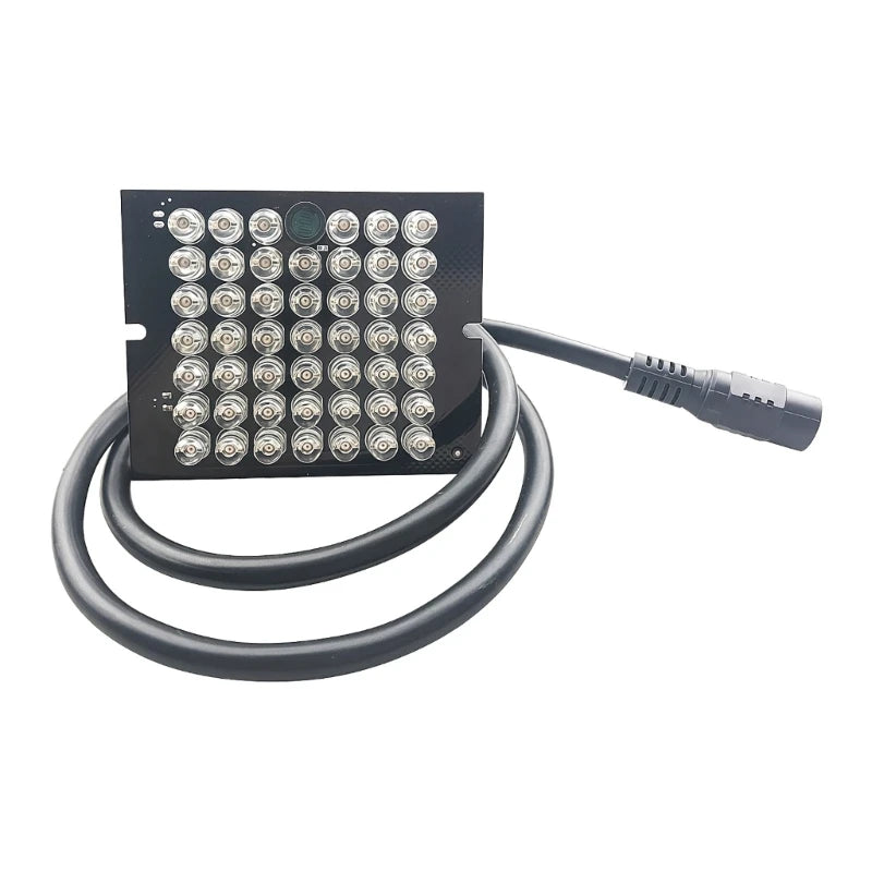 W89C 48 LED 940nm IR Illuminators Long Ranges For Surveillances Camera DC12V