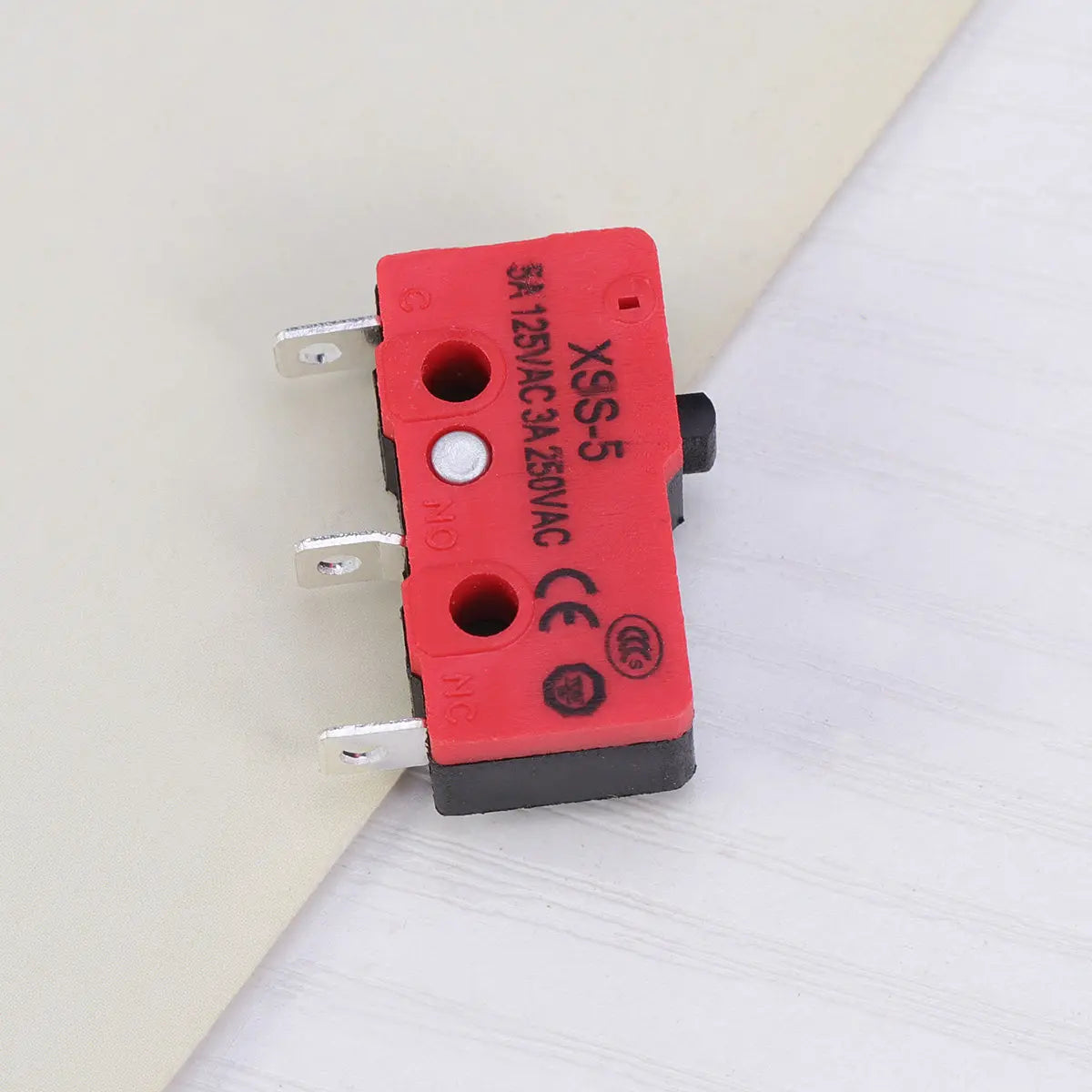 5Pcs Micro Switch Miniature Roller Lever Type Xss-5 250Vac 3A High Sensitivity Momentary Action Limit Switches for Appliance