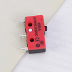 5Pcs Micro Switch Miniature Roller Lever Type Xss-5 250Vac 3A High Sensitivity Momentary Action Limit Switches for Appliance
