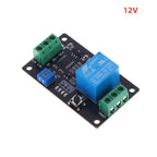 Self Locking Delay Timer Relay Adjustable Time Switch Module Accurate On Off Control for Industrial Automation Home Appliance