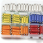 50/100/200 Pcs Continental Car Fuses Set European Bar Torpedo Fuse 5/8/10/16/25 AMP Automotive Circuits For Vintage Classic Cars