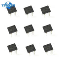 10-100PCS DB107 Diode Bridge 1A 1000V DIP4 Single Phases Diode Rectifier Bridges Electronica Componentes