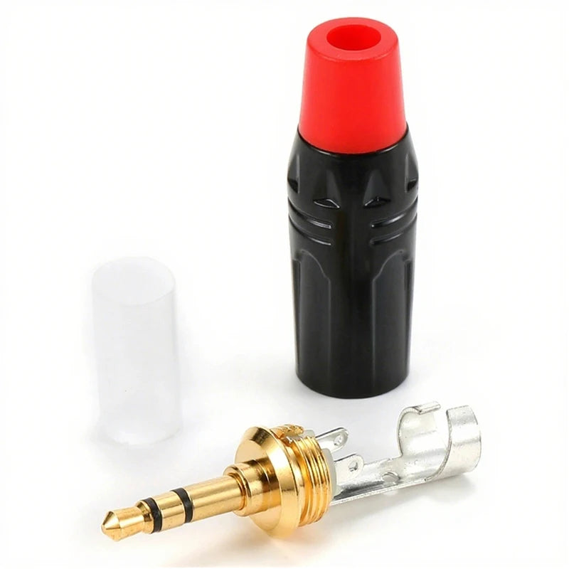 4/10/20PCS cable small three-core plug 3.5mm male Jack plug headphone  stereo/mono wire diameter