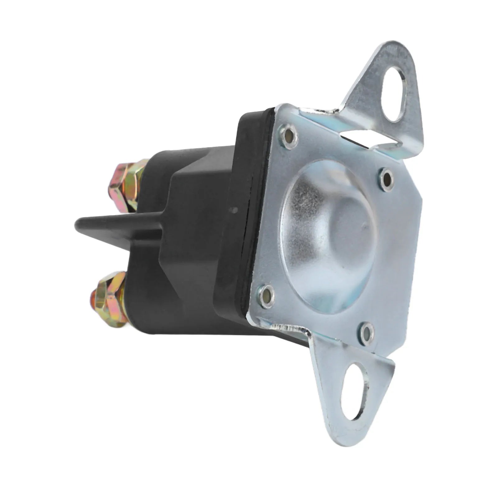 12V Starter Relay Brass Coil Silver Plated Contact Relay for Vehicle and Home Appliances Lawn Mower Relay