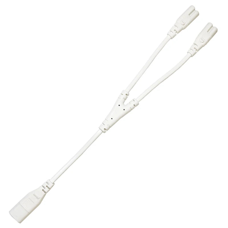 IEC 320 C8 Plug to C7 Receptacle Male to Female Extension Power Supply Main Adapter Cable White/black Color