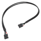 Computer Motherboard Front Usb 9pin 2.0 Extension Cable 9-Pin Female To Female Extension Cable 30/50/70cm
