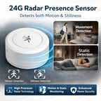 Zigbee Smart Human Presence Sensor MmWave Radar Motion Detector Luminance Temperature Humidity For Zigbee2mqtt Smart Life TUYA