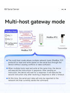 Serial Port Server RS485 To Ethernet CDSENET NE2-D11 DC 8-28V TCP/UDP Modbus MQTT HTTP DNS FOTA Remote Up DIN Rail Installation