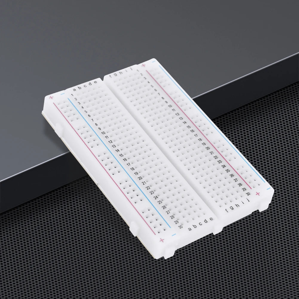 1-30PCS 400 Tie Points Solderless PCB Breadboard Universal Test Protoboard Solderless PCB Breadboard for Experiment Test Robot