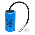 1/2Set CBB60 25-70uF Running Capacitor AC 450V 2 Wires 50/60Hz for Air Compressor Motor Washing Machine Refrigerator Motor Start