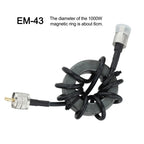Shortwave Choke Magnetic Ring 1.8-30MHz Suitable For HF Shortwave Radio To Suppress Common Mode Current And Anti-interference