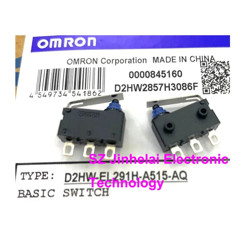 10pcs New and Original Omron Car Micro Switch D2HW-ER291D D2HW-ER291H D2HW-EL291H FL291D ER271H C271H ER261H EL261H BL251H