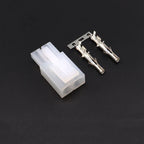 5/10Sets Tamiya 2 Pin Female Male L6.2 Connector 6.2mm Pitch Socket Plug Motor Connector