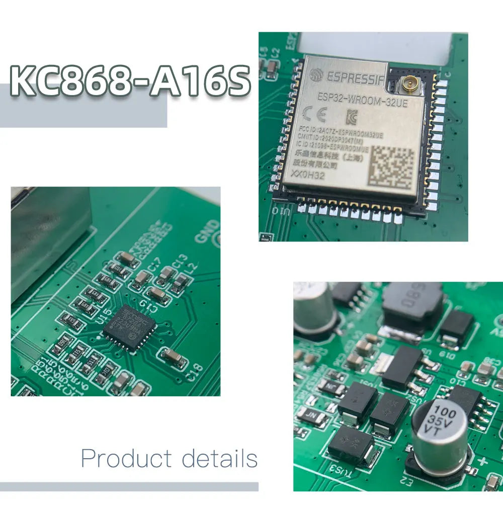 KC868-A16S 16CH ESP32 Relay Board Ethernet Wifi Switch MQTT TCP HTTP ESPhome Smart Home Assistant Tasmota 2/4G RTC DS3231 Module