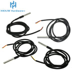 1/10PCS DS18B20 Waterproof Thread Temperature Probe Temperature Sensor Stainless Steel Package 1/2/3/5/10Meter For Arduino