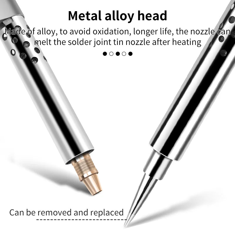 LUXIANZI 220V 50Hz Electric Suction Gun Vacuum Solder Sucker Tin Soldering Iron Desolder Pump Repair Welding Tools with Nozzle