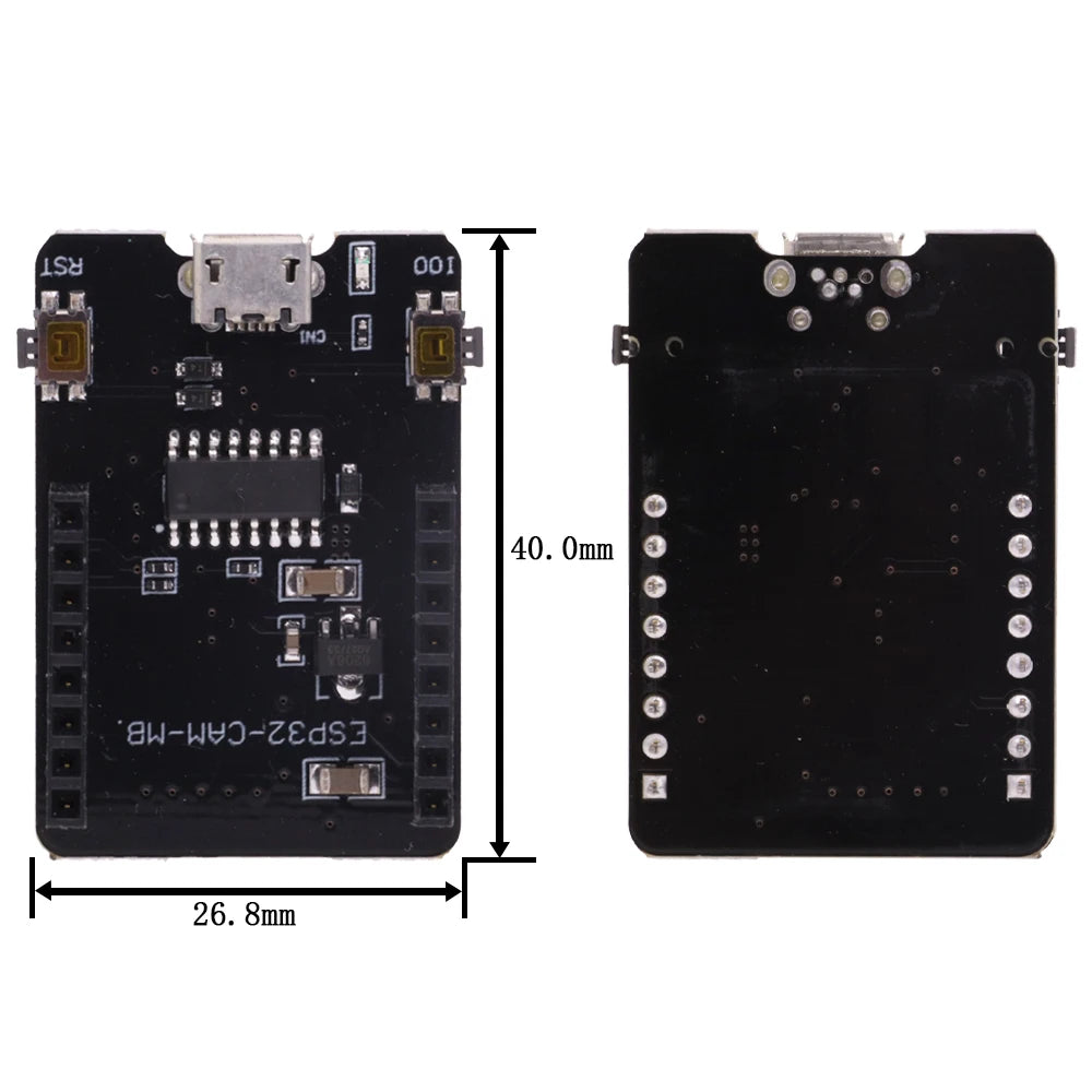ESP32-CAM WiFi Module 2.4G Antenna ESP32S to WiFi ESP32-CAM-MB Development Board 5V Bluetooth With OV3660 Camera Module DIY