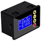 Time Timer Microcomputer Time Controller AC 110-220V DC 12V 24V Hour Counter LCD Digital Display Programmable Timer Timegrapher