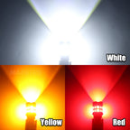 2x 2000LM Canbus T15 T16 LED Reverse Lights 912 W16W W15W Car Back Up Rear Lamp White Red Yellow Amber Super Bright High Power