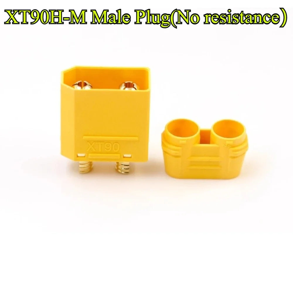 1/2/3/5Pcs XT90S Anti Spark Connector Amass XT90-S XT90H-M Plug Connector Anti-Spark Male Female Adapter For RC Car Lipo Battery