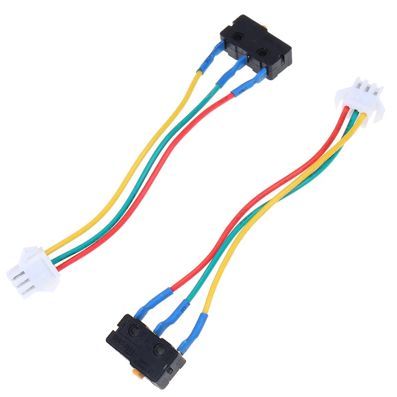 New 10pcs Flame retardant material metal Gas Water Heater Micro Switch Three Wires Small On-off Control 0.6x1x2cm