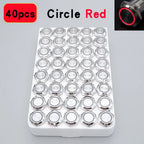40pcs 16mm 19mm Metal Button Switch PC Power LED Light Waterproof Car Start On Off Momentary Latching 3V 5V 6V 12V 24V 220V Red