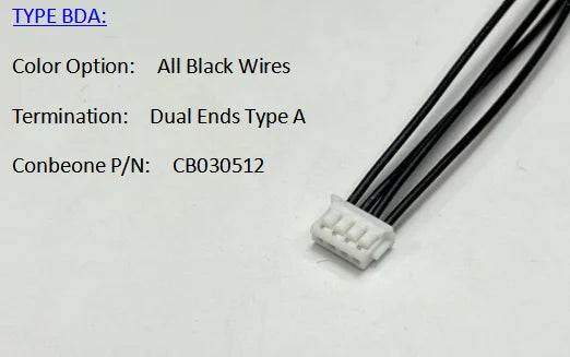 ZHR-4 Wire harness, JST ZH Series 1.5mm Pitch  Cable, 4P