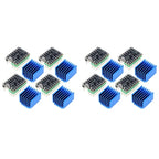 Reliable-8Set TMC2209 V2.0 Stepper Motor Driver Fit For Ender 3 E3D V3 Control Board 3D Printer Parts Replace A4988 Support UART