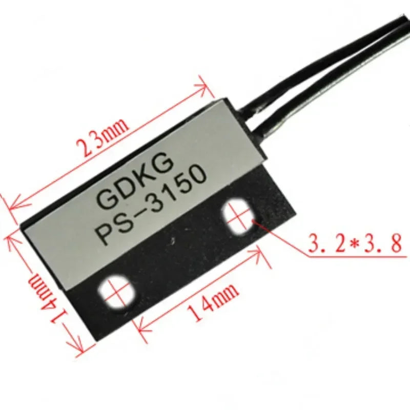 1-10pcs PS-3150 Reed Switch Sensor PS3150 Normally Open NO Proximity Magnetic Door Window Contacts 30cm Wire Inductance Distance