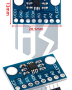 MCP9808 High Accuracy Temperature Sensor: I2C/IIC Breakout Board (2.7V-5V) for Arduino