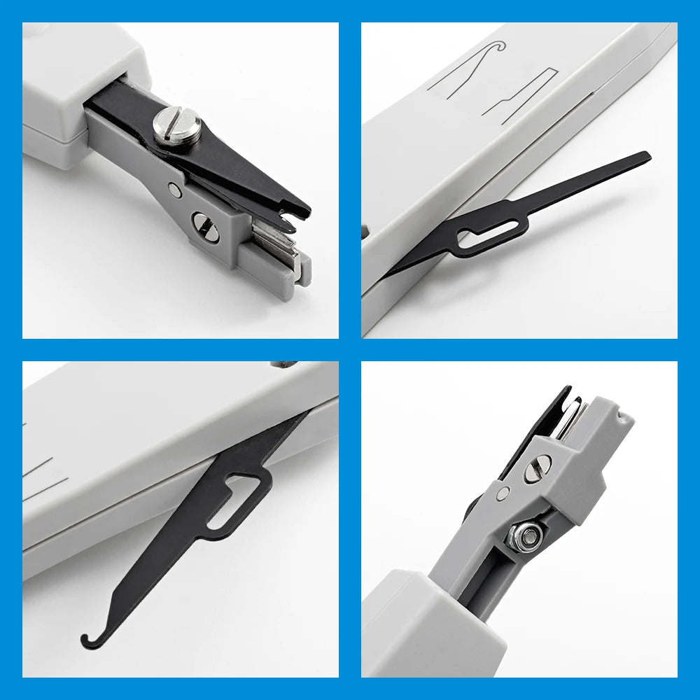 RJ45 RJ11 RJ12 Computer Network Repair Tool Kit LAN Cable Tester Wire Cutter Screwdriver Pliers Crimping Maintenance Tool Set