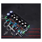 CJSD-Bluetooth Hi-Fi Preamp Board M5 Class A Parallel Design, Tube Sound Tone Preamplifier High-Fidelity Tube-Sounding Board
